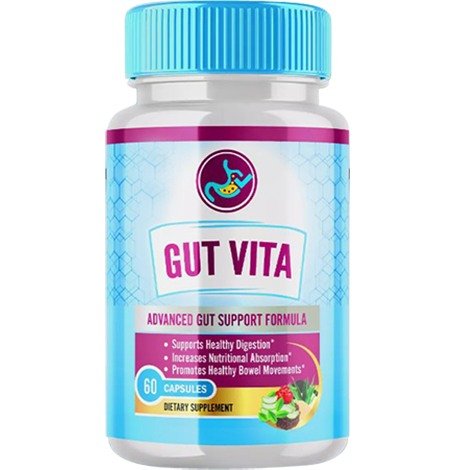 Gut Vita dietary supplement for digestive health and gut balance