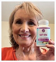 Gut Vita user testimonial balanced gut and improved digestion